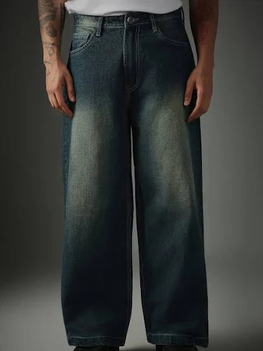Retro denim jeans